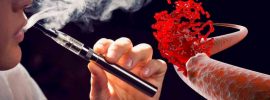 Aromatizované náplne elektronických cigariet poškodzujú krvné cievy