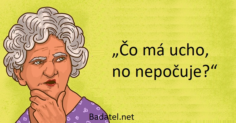 Ponamáhajte si trochu mozog vďaka tejto náročnej hádanke: „Čo má ucho, no nepočuje?“