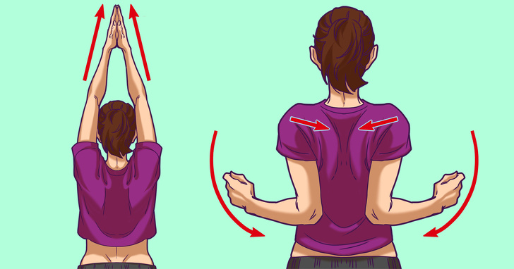 Päťminútové cvičenie, ktoré vás môže zbaviť bolesti krku