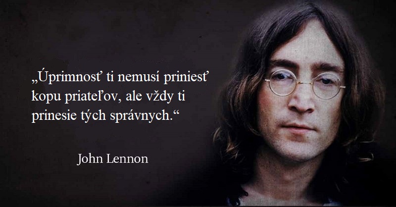 15 citátov o láske, živote a mieri od Johna Lennona