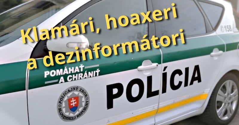 Máme dôkaz, že Polícia SR o mobilizačných cvičeniach nehanebne klamala!