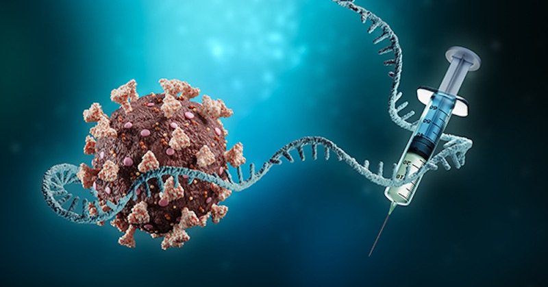 RNA vakcíny neobsahujú prírodnú mRNA, ale syntetickú modRNA, ktorá geneticky mení ľudské bunky