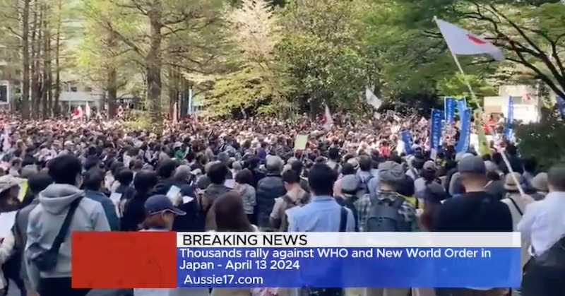 Kvôli pripravovanej pandemickej zmluve WHO prepukli v Japonsku masívne protesty: „Nepodceňujte Japoncov!“