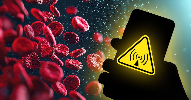 Žiarenie z mobilov v priebehu pár minút spôsobí zhlukovanie červených krviniek