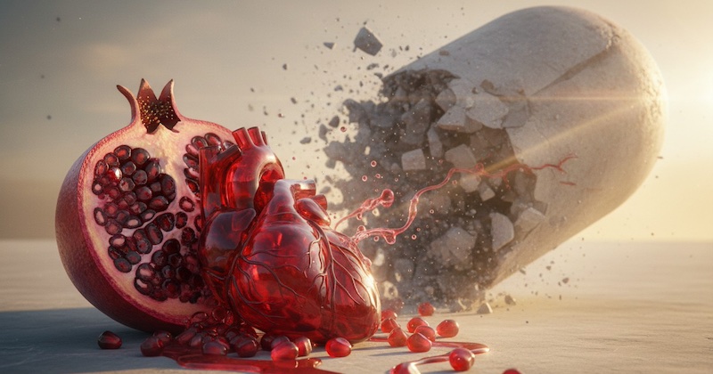 Prírodný liek, ktorého sa farmaceutické firmy boja: Šťava z granátového jablka dokáže zvrátiť poškodenie srdca